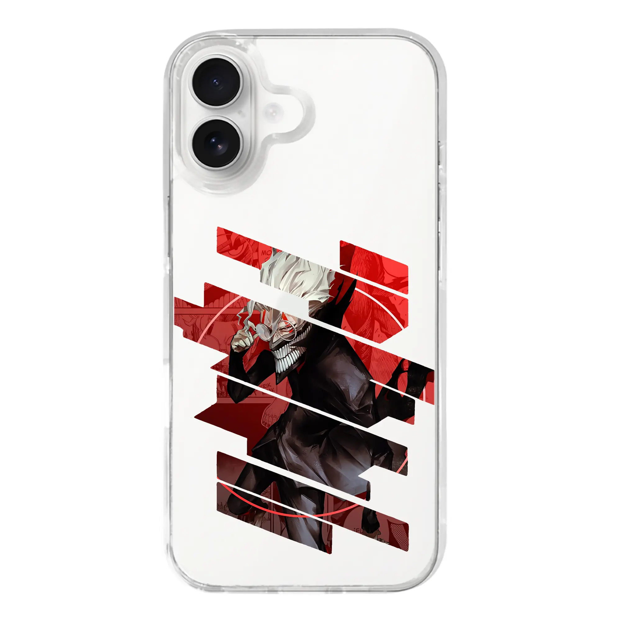 ダンダダン グッズ,オカルン - iPhone 17シリーズ 透明スマホケース – 薄型・耐衝撃・精密フィット保護カバー